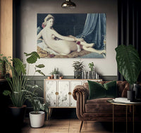 Odalisque By Jean Auguste Dominique Ingres Fine Art Print