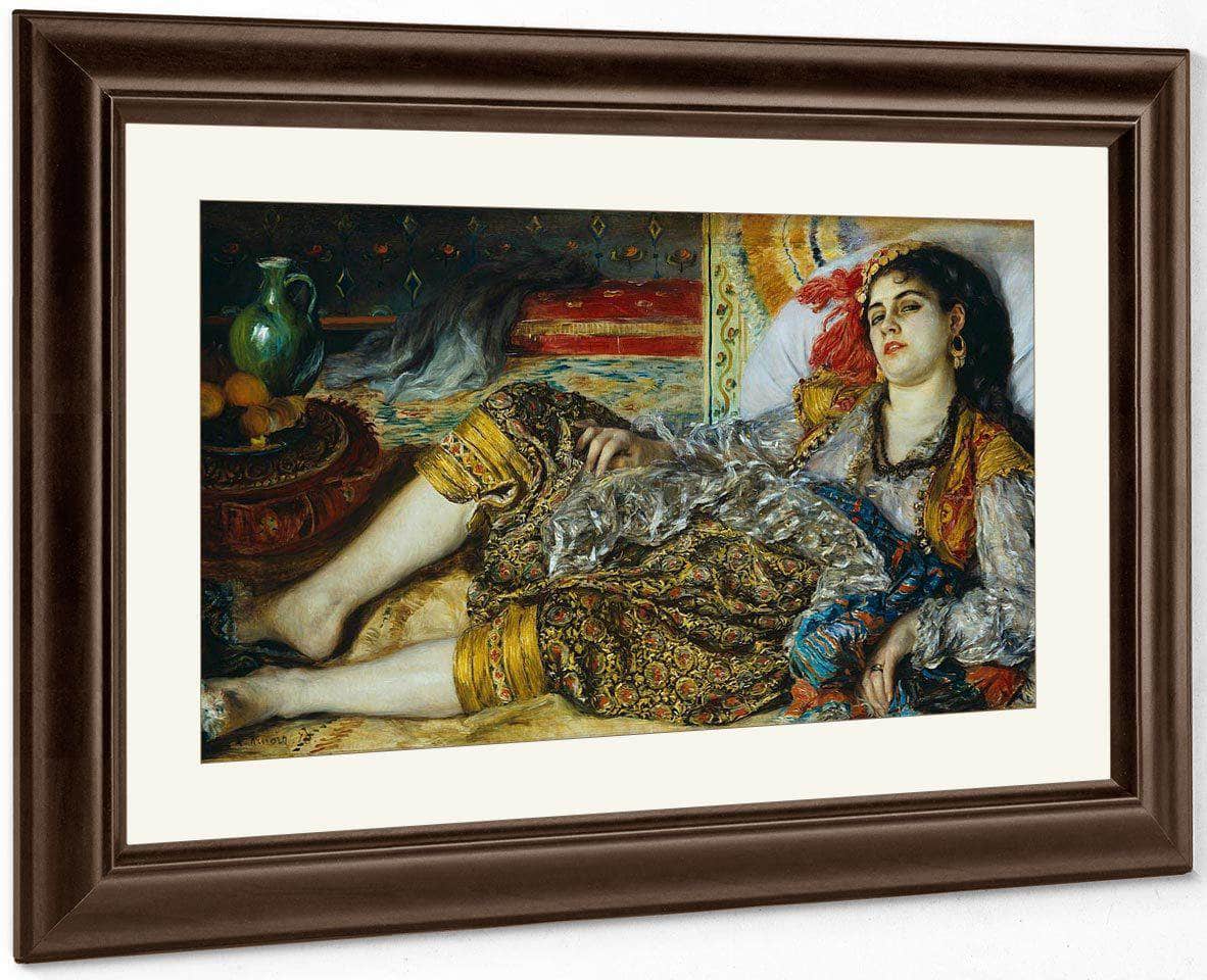 Odalisque By Pierre August Renoir Fine Art Print