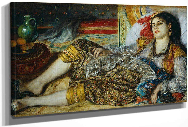 Odalisque By Pierre August Renoir Fine Art Print