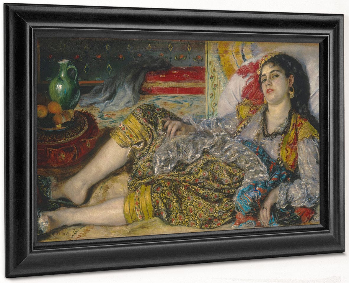 Odalisque By Pierre Auguste Renoir Fine Art Print