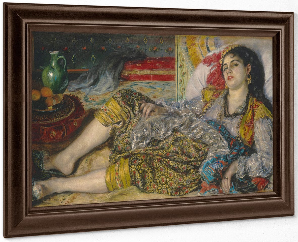 Odalisque By Pierre Auguste Renoir Fine Art Print