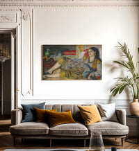 Odalisque By Pierre Auguste Renoir Fine Art Print