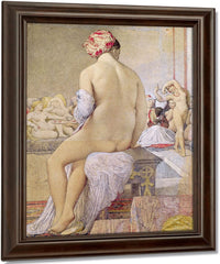 Odalisque Or The Small Bather By Jean Auguste Dominique Ingres Fine Art Print
