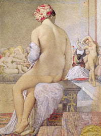 Odalisque Or The Small Bather By Jean Auguste Dominique Ingres Fine Art Print