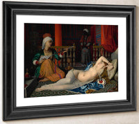 Odalisque With A Slave (Copy After Ingres) By William Mcgregor Paxton Fine Art Print