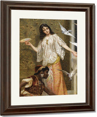 Odalisque With Her Maid By Vincent Stiepevich Fine Art Print