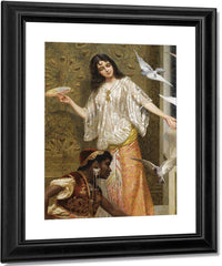 Odalisque With Her Maid By Vincent Stiepevich Fine Art Print