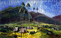 Odds And Ends Painting Emily Carr Canvas Art Fine Art Print