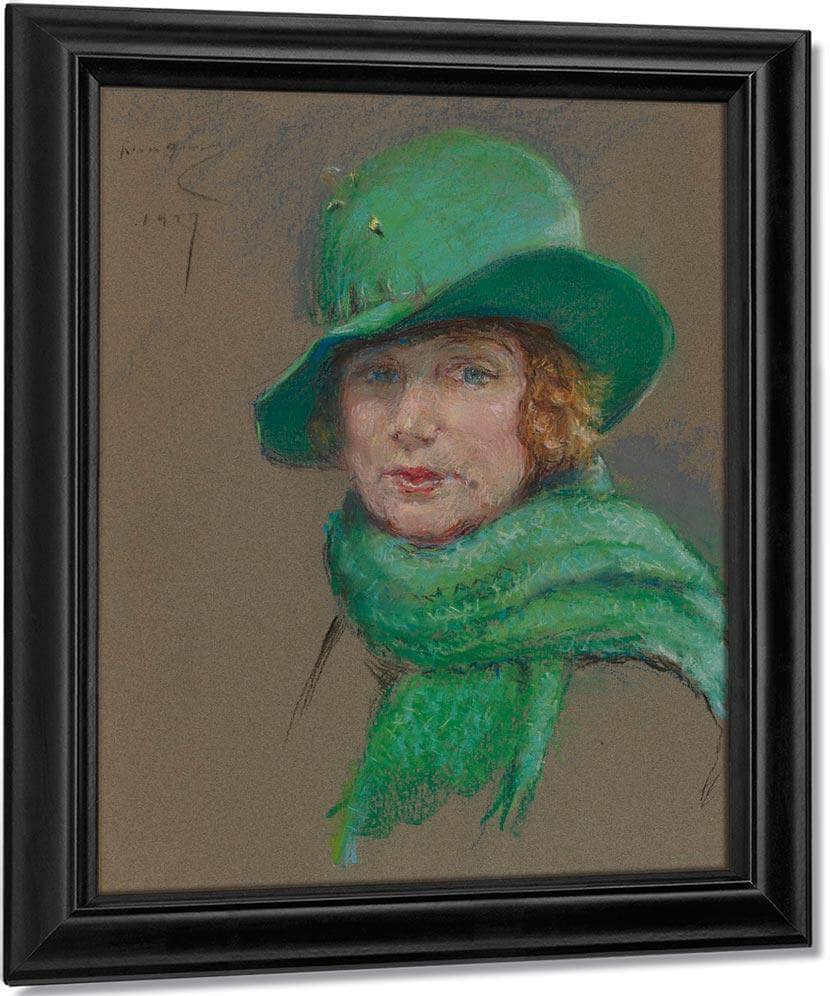 Odette Tyler Shepherd By Alice Pike Barney Fine Art Print