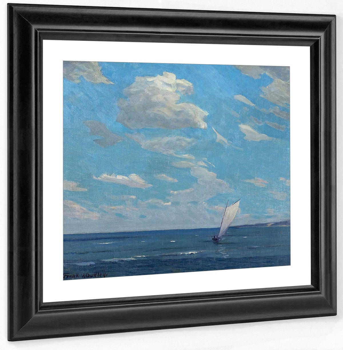 Off Duneland Shores By Frank V. Dudley Fine Art Print