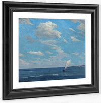 Off Duneland Shores By Frank V. Dudley Fine Art Print