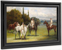 Oil On Canvas By William Henry Walker Fine Art Print