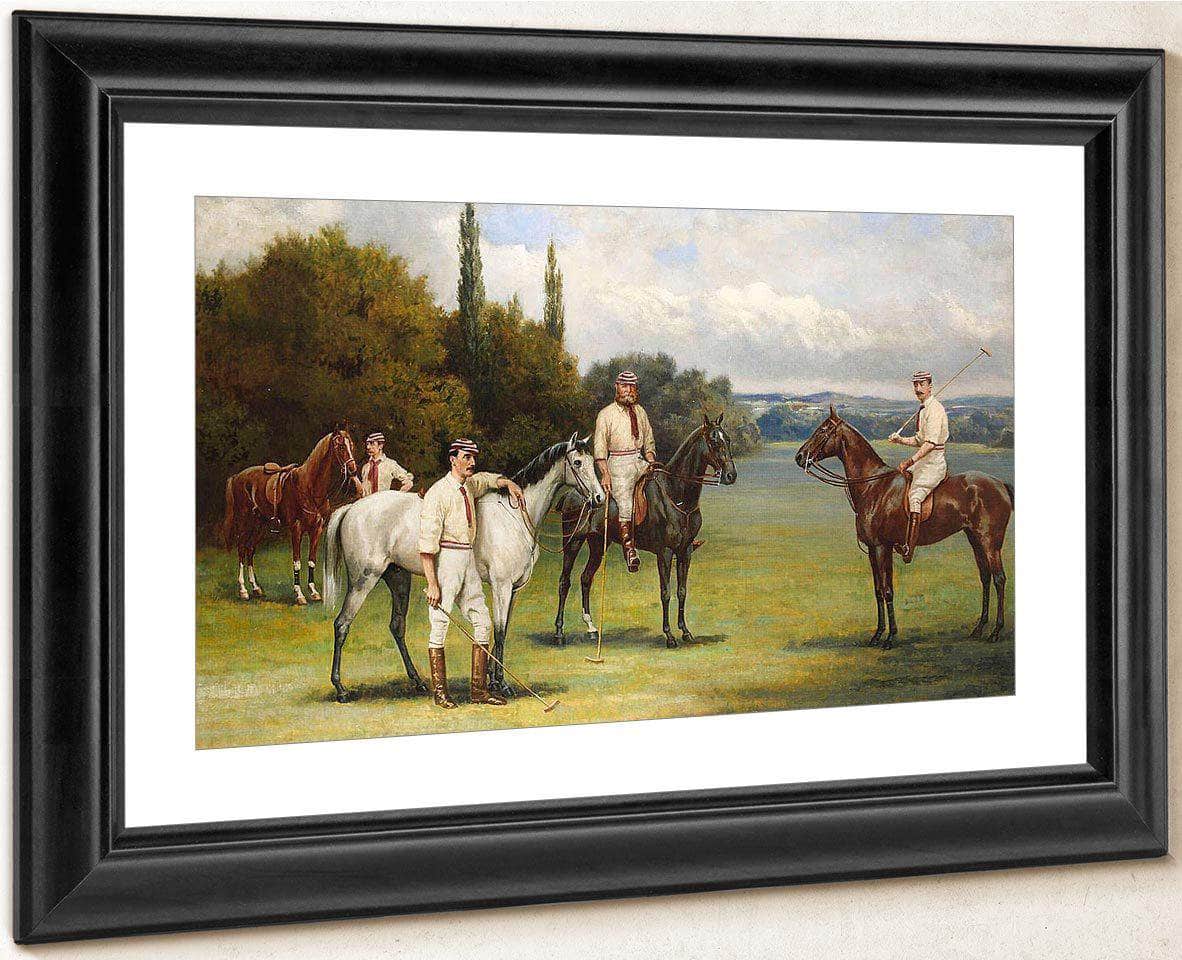 Oil On Canvas By William Henry Walker Fine Art Print