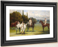 Oil On Canvas By William Henry Walker Fine Art Print