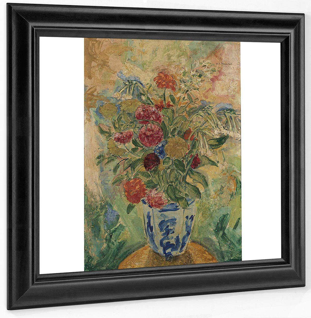 Oil On Masonite By Alfred Henry Maurer Fine Art Print