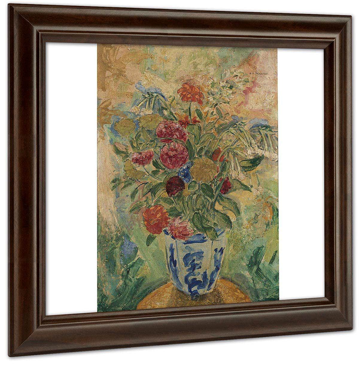 Oil On Masonite By Alfred Henry Maurer Fine Art Print