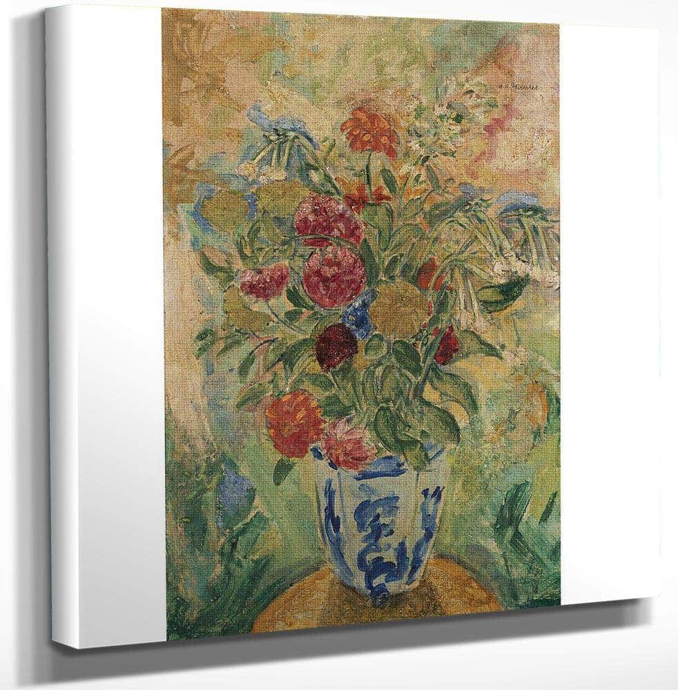 Oil On Masonite By Alfred Henry Maurer Fine Art Print