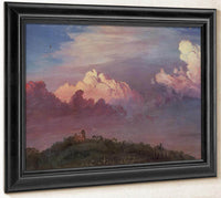Olana In The Clouds By Fredric Edwin Church Fine Art Print
