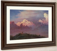 Olana In The Clouds By Fredric Edwin Church Fine Art Print
