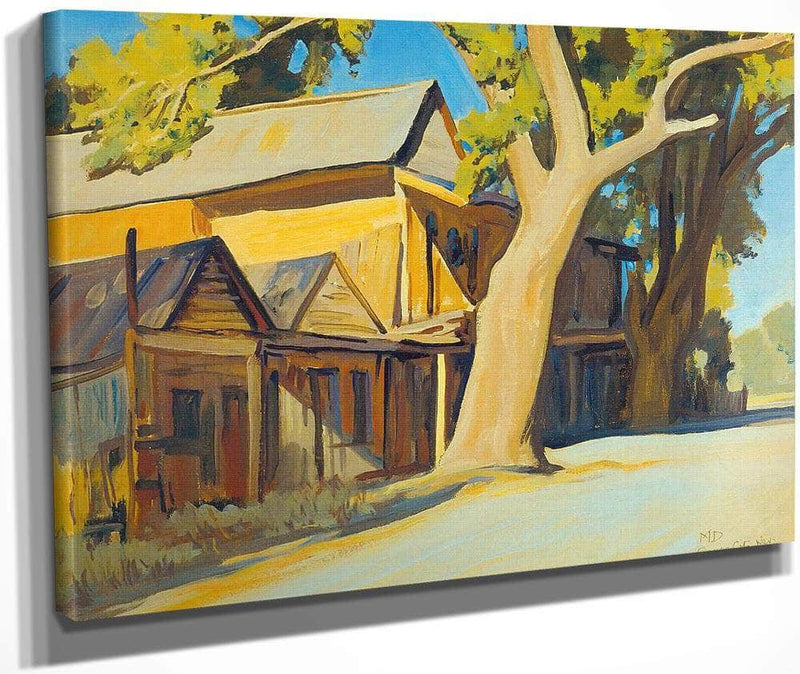 Old Chinatown By Maynard Dixon Fine Art Print