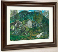 Old Cotter's Farm By Nicolai Astrup Fine Art Print