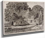 Old Dominy House By Childe Hassam Fine Art Print