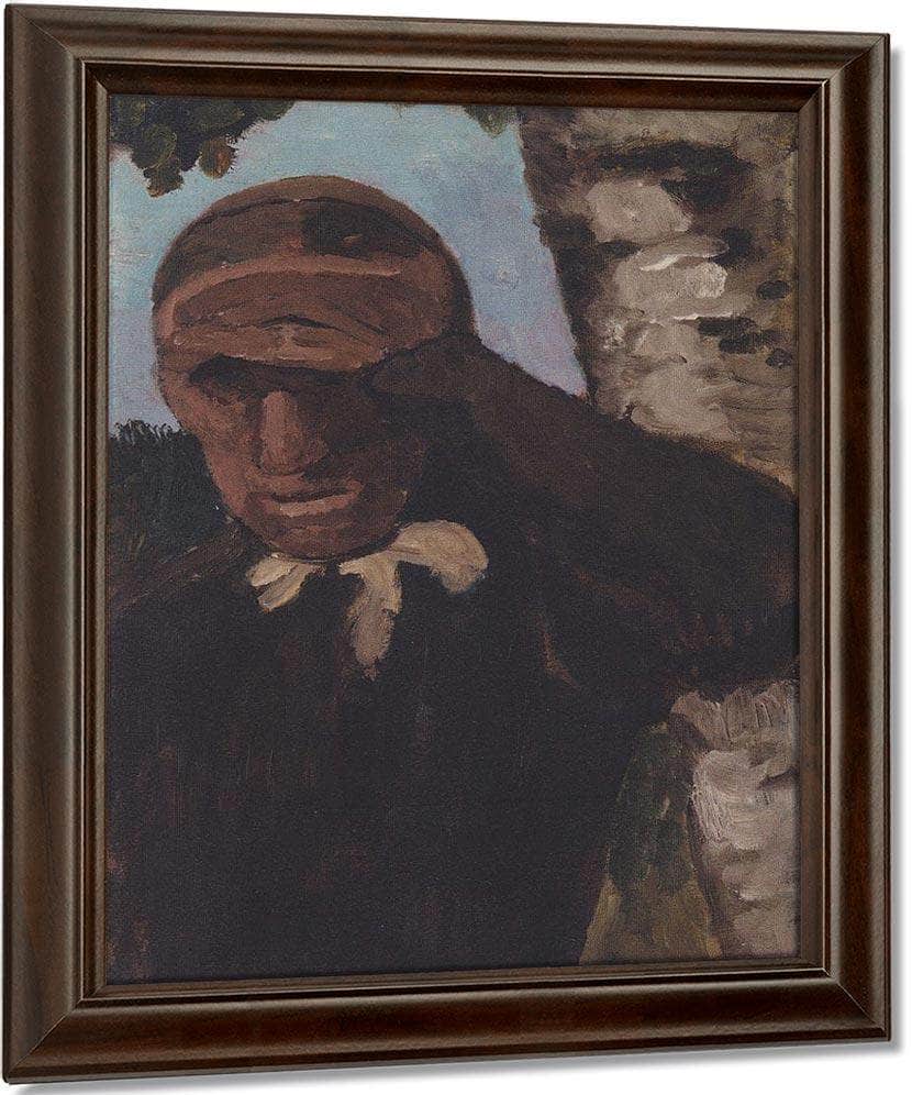 Old Farmer By Paula Modersohn Becker Fine Art Print