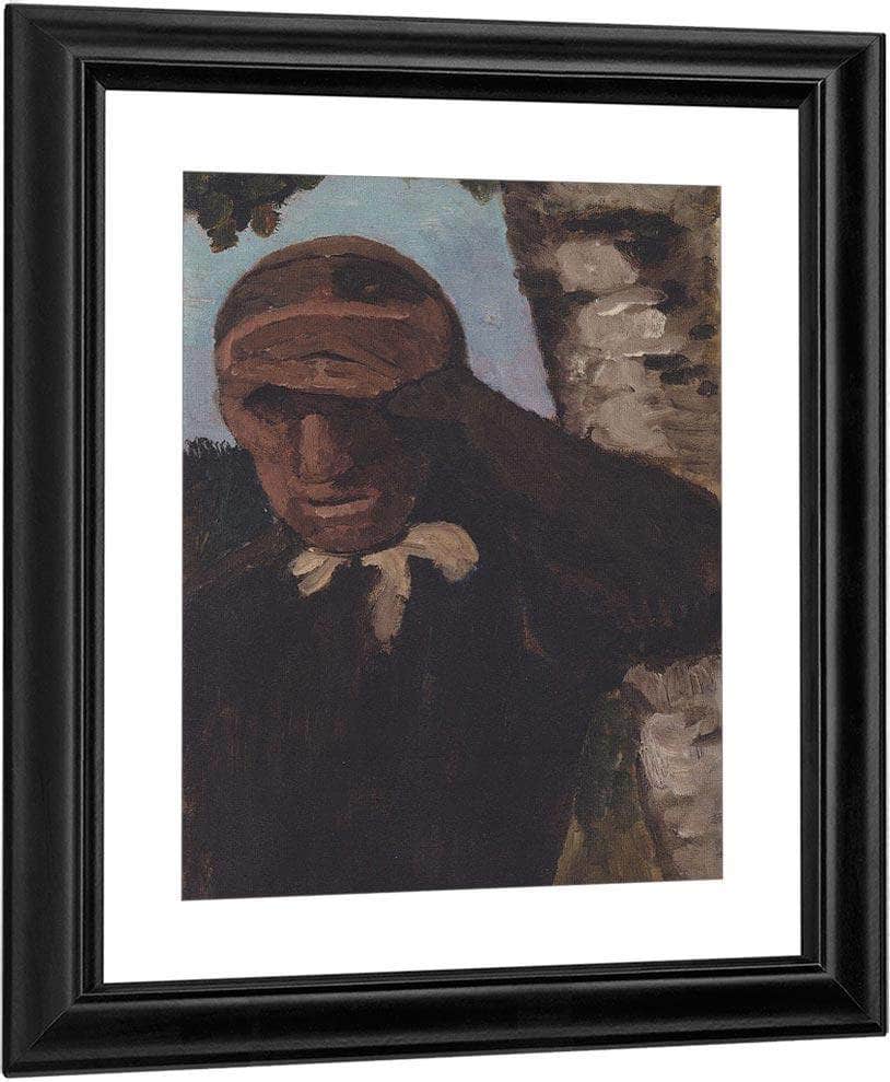 Old Farmer By Paula Modersohn Becker Fine Art Print