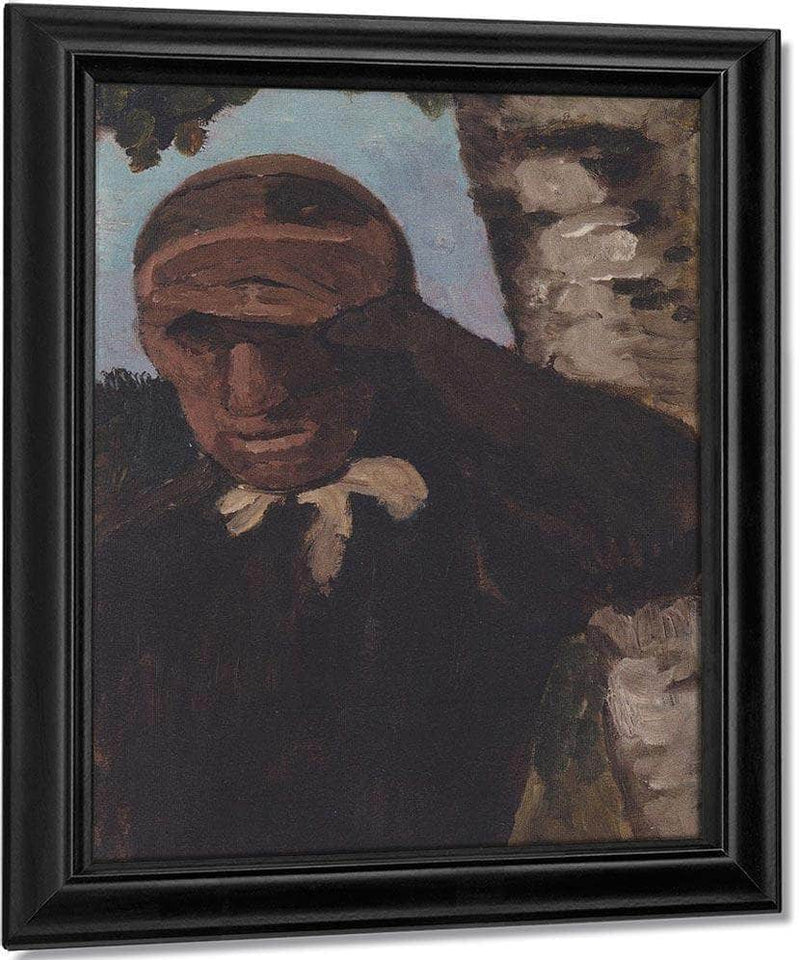 Old Farmer By Paula Modersohn Becker Fine Art Print