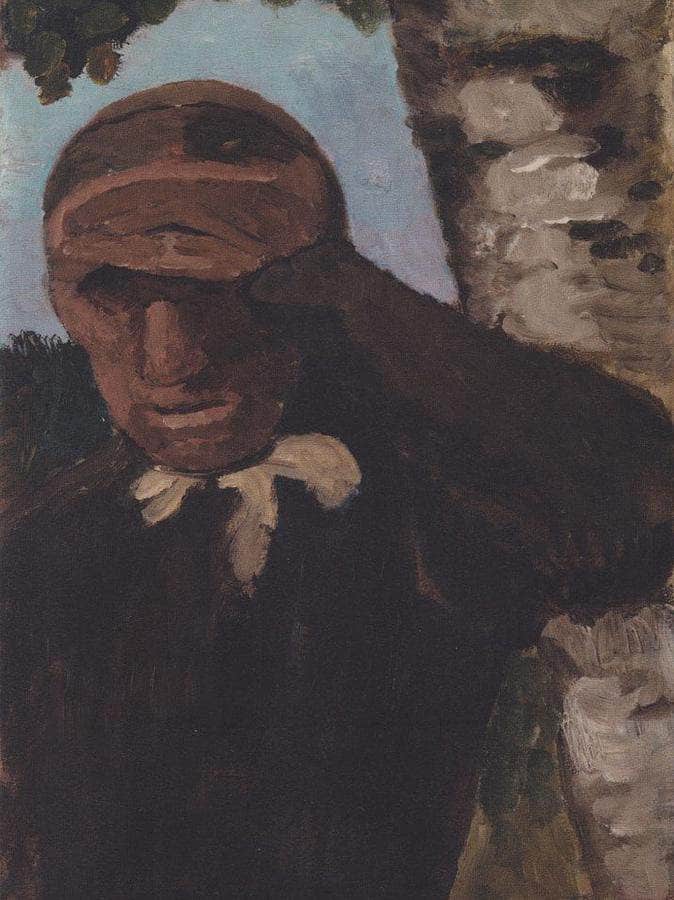 Old Farmer By Paula Modersohn Becker Fine Art Print