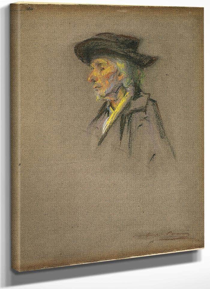 Old Peasant By Alice Pike Barney Fine Art Print