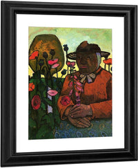 Old Peasant Woman In The Garden By Paula Modersohn Becker Fine Art Print
