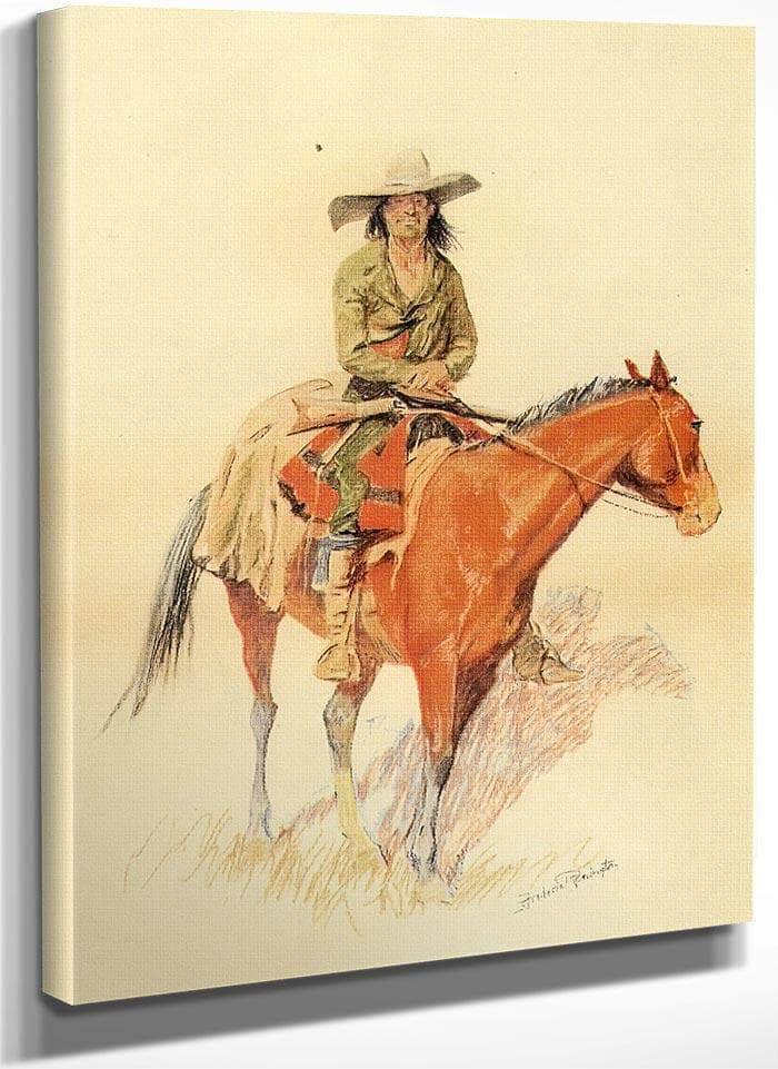 Old Ramon Also With A Mexican Half Breed Added By Frederic Remington Fine Art Print
