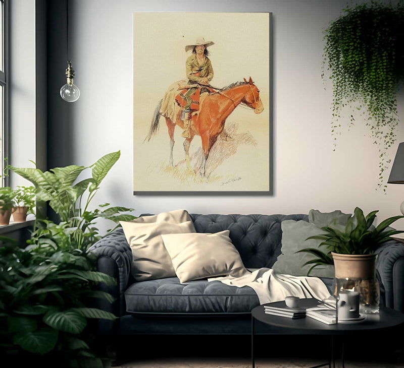 Old Ramon Also With A Mexican Half Breed Added By Frederic Remington Fine Art Print