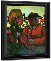 Old Woman In The Garden 1906 By Paula Modersohn Becker Fine Art Print