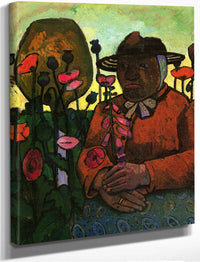 Old Woman In The Garden 1906 By Paula Modersohn Becker Fine Art Print