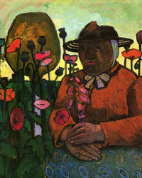 Old Woman In The Garden 1906 By Paula Modersohn Becker Fine Art Print
