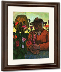 Old Woman In The Garden 1906 By Paula Modersohn Becker Fine Art Print