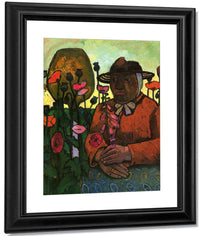 Old Woman In The Garden 1906 By Paula Modersohn Becker Fine Art Print