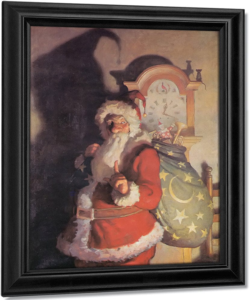 Ole Saint Nick (Old Kris) By NC Wyeth Fine Art Print