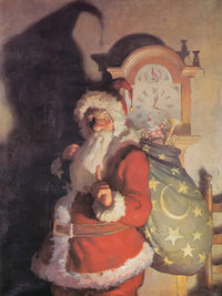 Ole Saint Nick (Old Kris) By NC Wyeth Fine Art Print