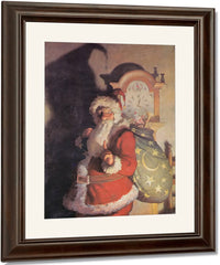 Ole Saint Nick (Old Kris) By NC Wyeth Fine Art Print