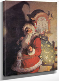Ole Saint Nick (Old Kris) By NC Wyeth Fine Art Print