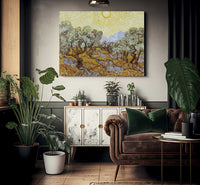 Olive Trees By Vincent Van Gogh Fine Art Print