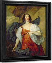 Olivia Wife Of Endymion Porter By Anthony Van Dyck Fine Art Print