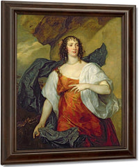 Olivia Wife Of Endymion Porter By Anthony Van Dyck Fine Art Print