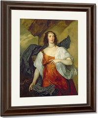 Olivia Wife Of Endymion Porter By Anthony Van Dyck Fine Art Print