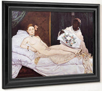 Olympia 1863 By Edouard Manet Fine Art Print