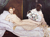 Olympia 1863 By Edouard Manet Fine Art Print