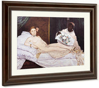 Olympia 1863 By Edouard Manet Fine Art Print